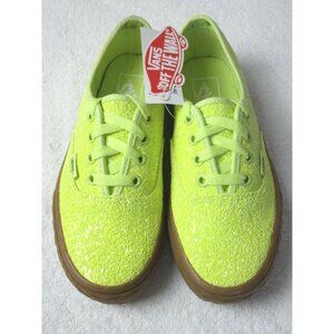 COPY - Vans Women's Authentic Ice Cream Cone Glitter Yellow Gum Shoes Size 6 NI…